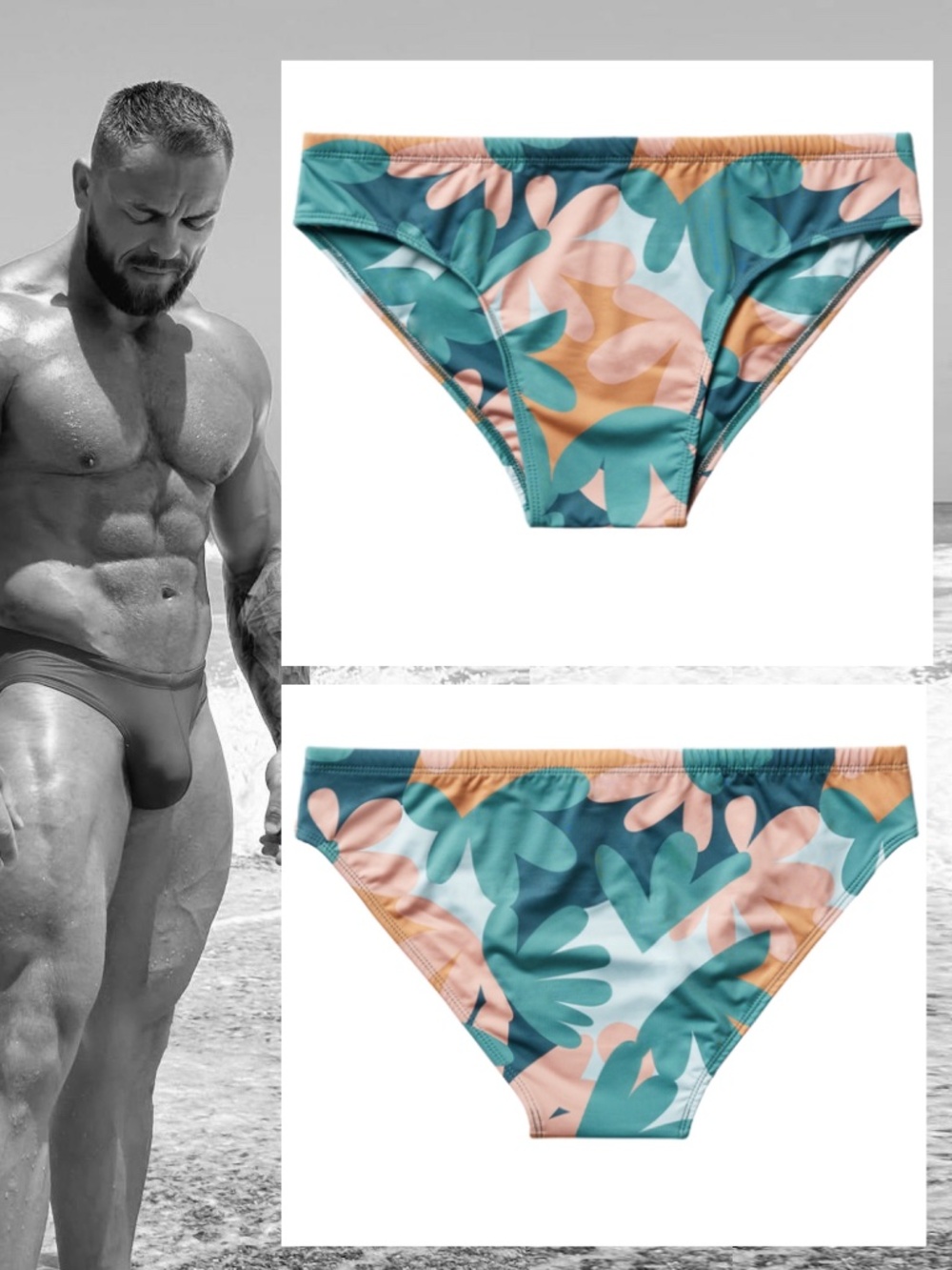 Dandy del Mar Swimsuit Large 36-42" waist New with tags 81% recycled polyester